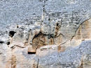 Reiter von Madara: Relief auf einer ca. 100 Meter hohen Felsklippe
