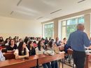 Tag 4. Vorlesung von Professor Eshelman (LMU) an der Uni Jerewan