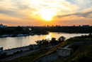 Sonnenuntergang auf Kalemegdan, Belgrad