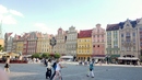 Bunte Häuserfassaden auf dem Rynek